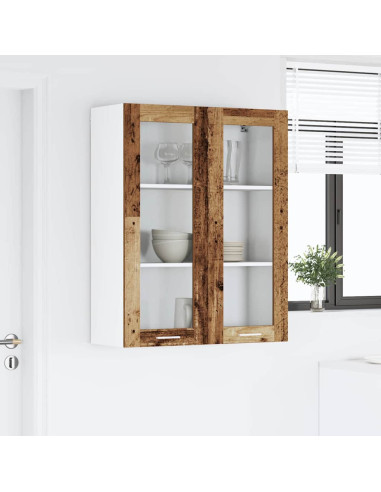 Armadio pensile con porta Riga Legno vecchio 80 x 31 x 100 cm