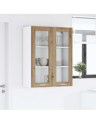 Armadio pensile Riga Rovere artigianale 80 x 31 x 100 cm