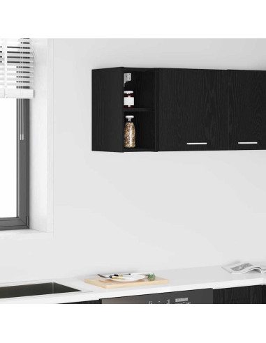 Armadio pensile Riga Rovere Nero 20 x 29,5 x 40 cm