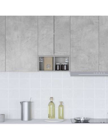 Armadio pensile Riga Grigio cemento 20 x 29,5 x 40 cm