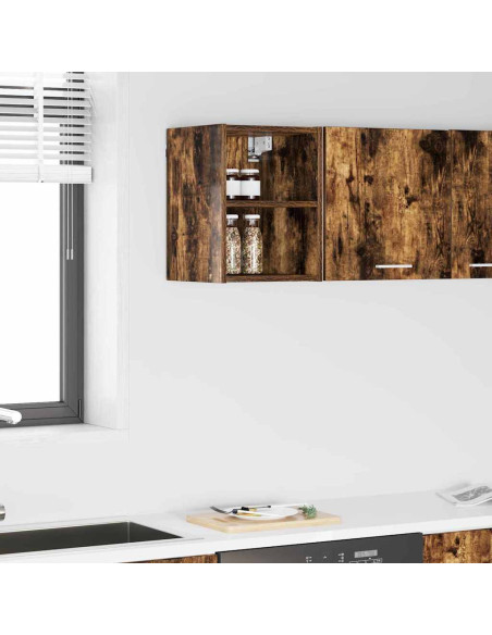 Armadio pensile Riga Rovere fumé 30 x 29,5 x 40 cm