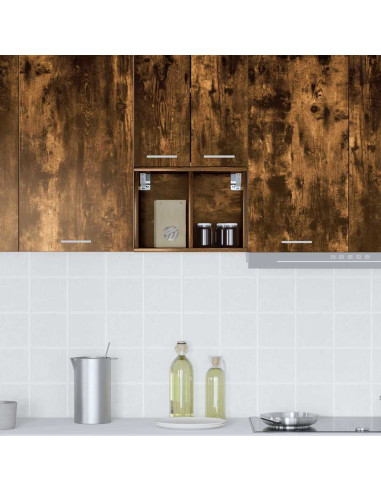 Armadio pensile Riga Rovere fumé 30 x 29,5 x 40 cm