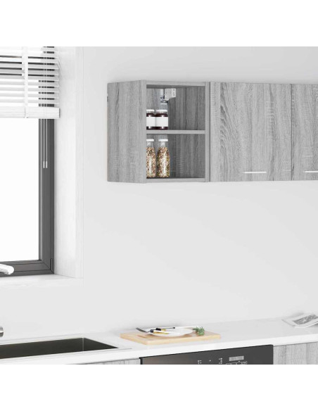 Armadio pensile Riga Grigio Sonoma 30 x 29,5 x 40 cm