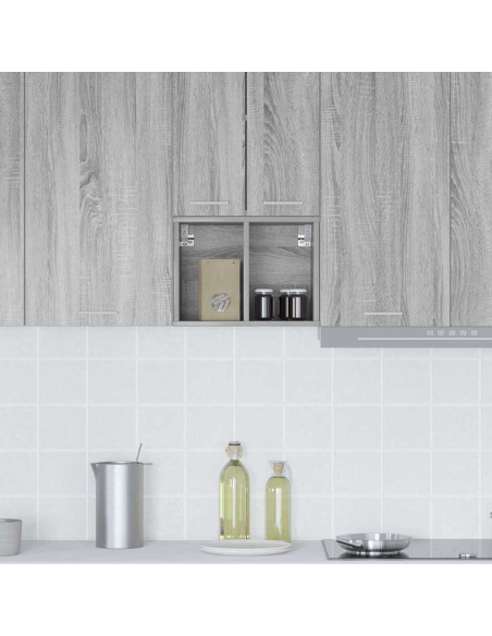 Armadio pensile Riga Grigio Sonoma 30 x 29,5 x 40 cm