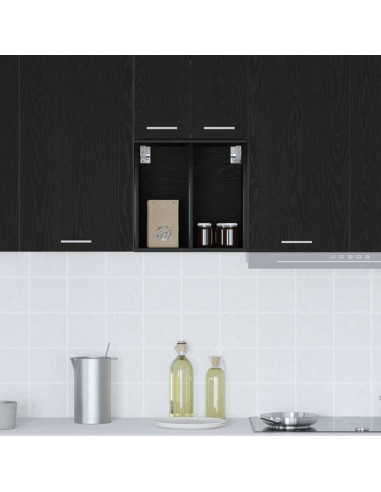 Armadio pensile Riga Rovere Nero 40 x 29,5 x 40 cm