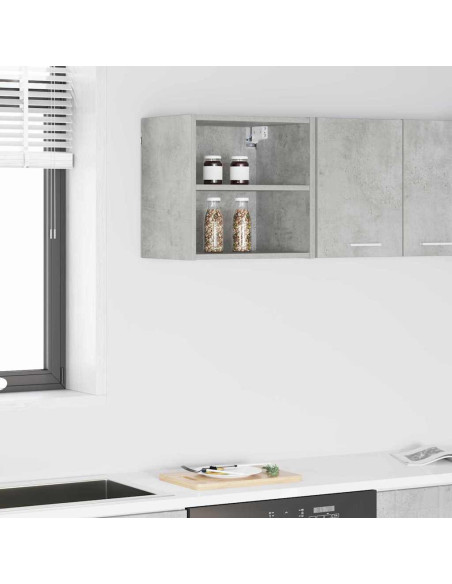 Armadio pensile Riga Grigio cemento 40 x 29,5 x 40 cm