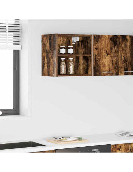 Armadio pensile Riga Rovere fumé 40 x 29,5 x 40 cm
