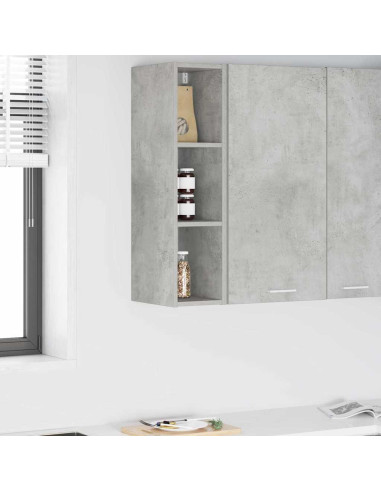 Armadio pensile Riga Grigio cemento 20 x 29,5 x 80 cm