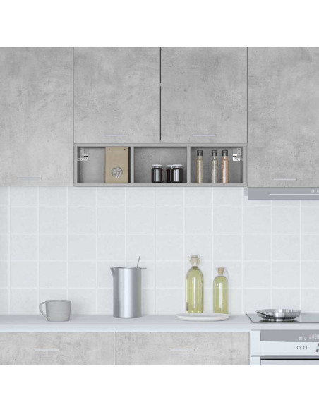 Armadio pensile Riga Grigio cemento 20 x 29,5 x 80 cm