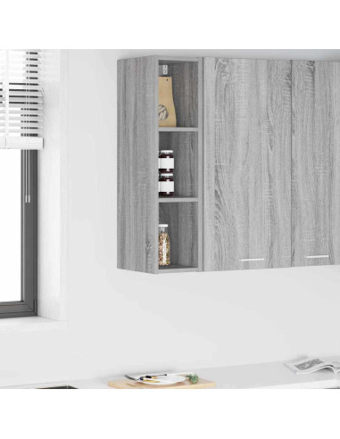 Armadio pensile Riga Grigio Sonoma 20 x 29,5 x 80 cm