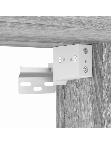 Armadio pensile Riga Grigio Sonoma 30 x 29,5 x 80 cm