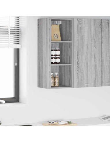 Armadio pensile Riga Grigio Sonoma 30 x 29,5 x 80 cm