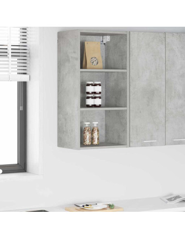 Armadio pensile Riga Grigio cemento 40 x 29,5 x 80 cm