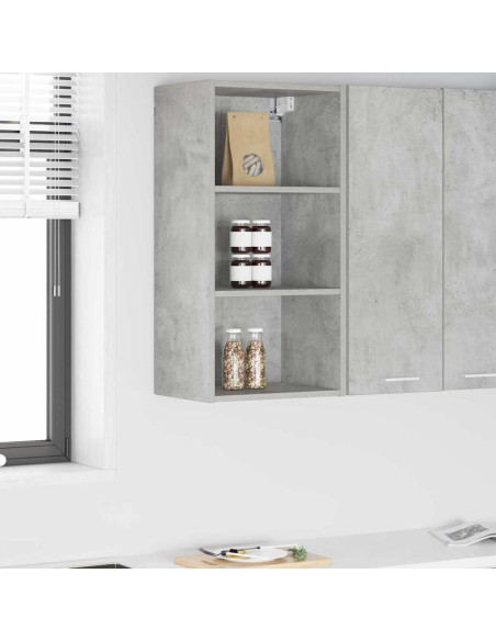 Armadio pensile Riga Grigio cemento 40 x 29,5 x 80 cm