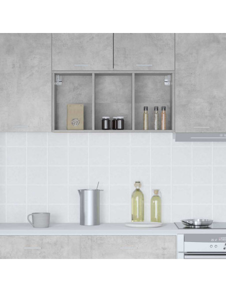 Armadio pensile Riga Grigio cemento 40 x 29,5 x 80 cm