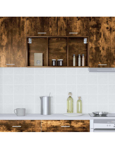 Armadio pensile Riga Rovere fumé 40 x 29,5 x 80 cm