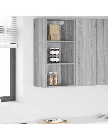 Armadio pensile Riga Grigio Sonoma 40 x 29,5 x 80 cm