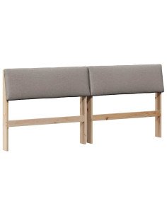 Testiera imbottita Talpa 180 cm Pino massello