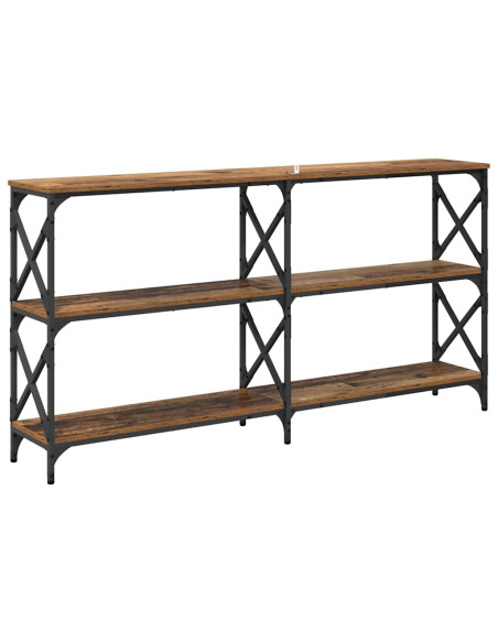 Tavolo consolle Legno vecchio 156 x 28 x 80,5 cm