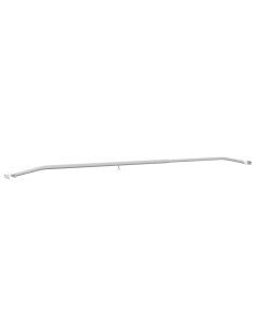 Supporto per teloni per rimorchi 4 pcs Argento 130-210 cm