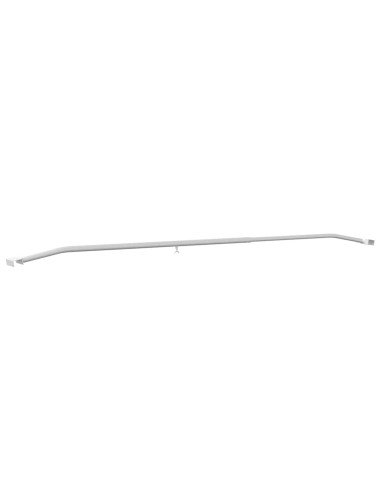 Supporto per teloni per rimorchi 4 pcs Argento 130-210 cm