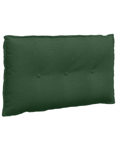 Cuscino per Schiena Verde Giungla 80 x 50 cm Tessuto in Cords