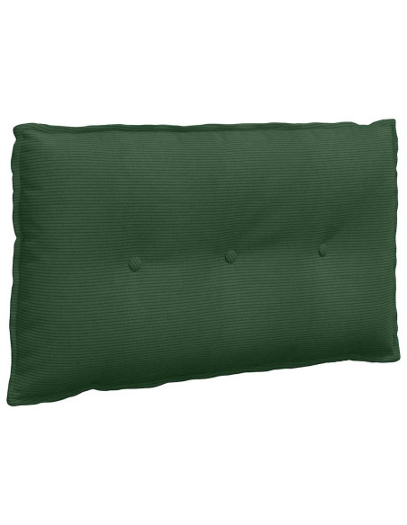 Cuscino per Schiena Verde Giungla 80 x 50 cm Tessuto in Cords