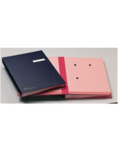 LIBRO FIRMA 18 INTERCALARI BLU