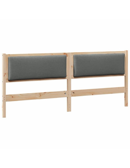 Testiera Altro Marrone 200 cm Legno di pino massello