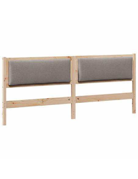 Testiera Altro Marrone 180 cm Legno di pino massello