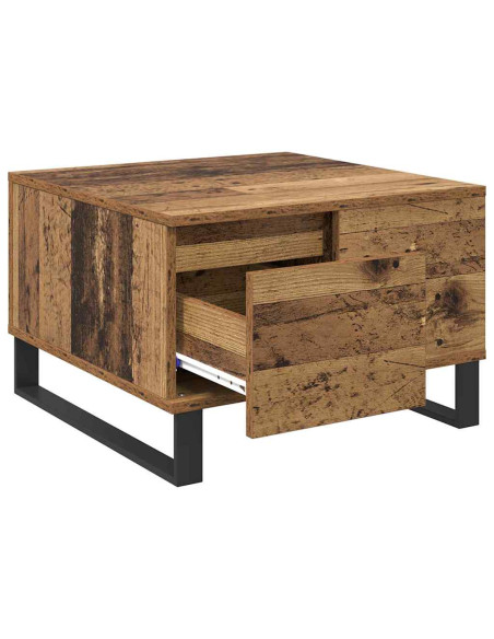 Tavolino da salotto Legno vecchio 55 x 55 x 36.5 cm