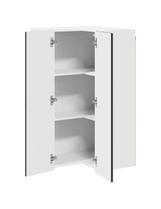 Pensile cucina Nero 57 x 57 x 100 cm Legno multistrato