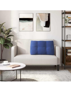 Cuscino per Schiena Blu Polizia 80 x 24 x 50 cm Velluto