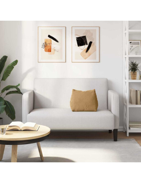 Cuscino per Schiena Marrone 45 x 20 x 35 cm Tessuto in Cords