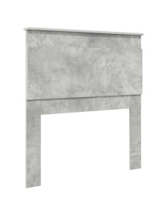 Testiera con testiera Grigio cemento 100 cm Legno multistrato