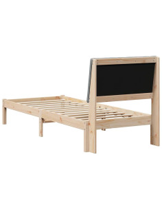 Struttura del letto Marrone 80 x 200 cm Pino massello