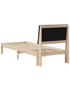 Struttura del letto Marrone 80 x 200 cm Pino massello