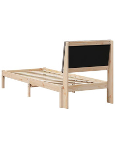 Struttura del letto Marrone 75 x 190 cm Pino massello