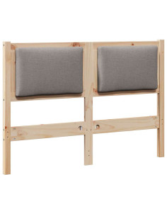 Testiera Altro Marrone 135 cm Legno di pino massello