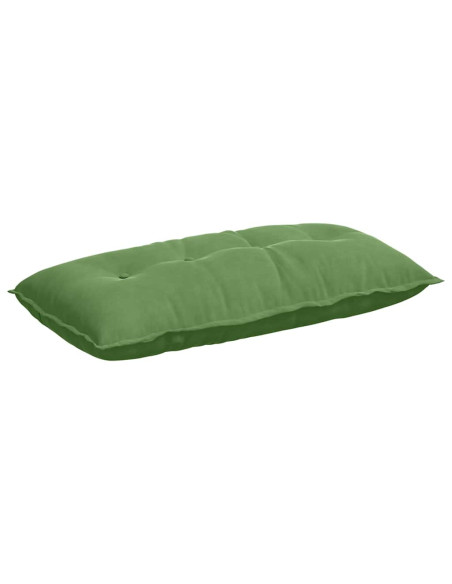 Cuscino per Schiena Verde chiaro 100 x 50 cm Tessuto in Cords