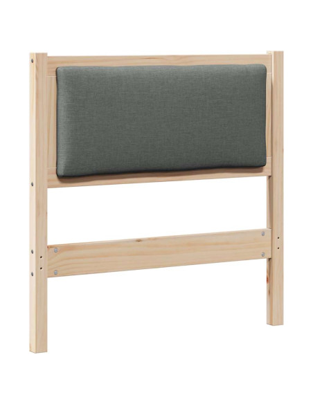 Testiera Altro Marrone 80 cm Legno di pino massello