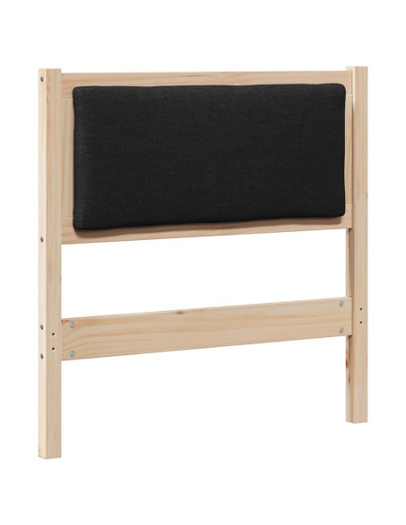 Testiera Altro Marrone 80 cm Legno di pino massello