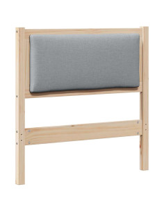 Testiera Altro Marrone 75 cm Legno di pino massello