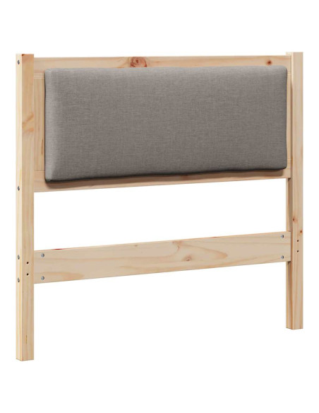 Testiera Altro Marrone 90 cm Legno di pino massello