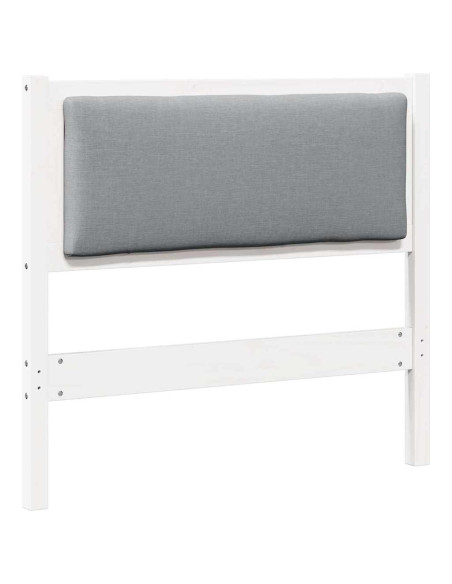 Testiera Altro Bianco 90 cm Legno di pino massello