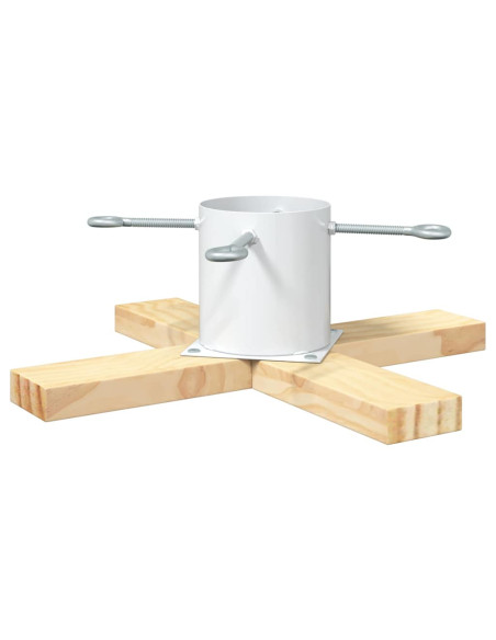 Supporto per Albero di Natale 1.73 Bianco 50 x 50 x 16 cm
