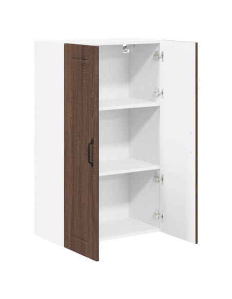 Pensile cucina con lo scaffale Rovere Marrone 60 x 31 x 100 cm