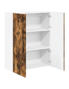 Pensile cucina Rovere fumé 80 x 31 x 100 cm Legno multistrato