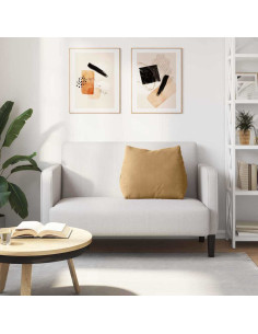 Cuscino per Schiena Marrone 60 x 20 x 50 cm Tessuto in Cords