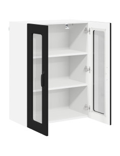 Pensile cucina Nero 60 x 31 x 80 cm Legno multistrato